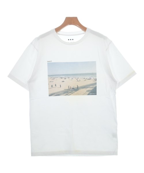 three dots(スリードッツ)Tシャツ・カットソー 白 サイズ:L/2200680405029