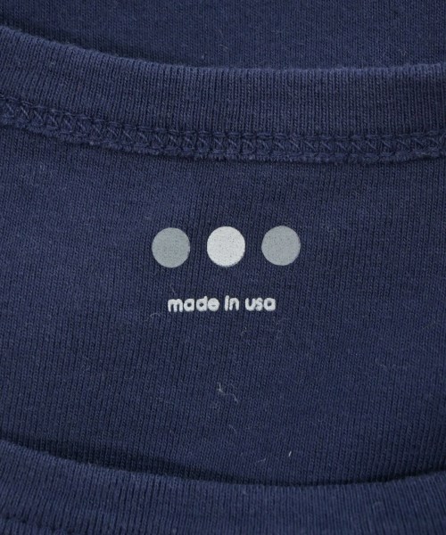 three dots（スリードッツ）Tシャツ・カットソー 紺 サイズ:-(S位) レディース/2200677753225