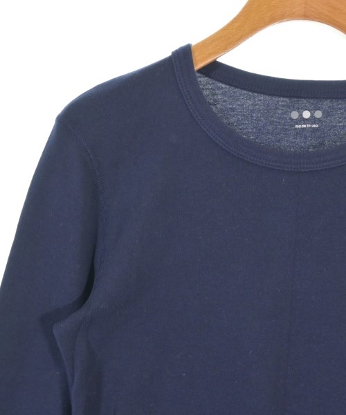 three dots（スリードッツ）Tシャツ・カットソー 紺 サイズ:-(S位) レディース/2200677753225