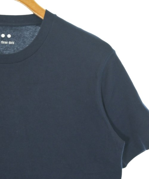 three dots（スリードッツ）Tシャツ・カットソー 紺 サイズ:M メンズ/2200690866230