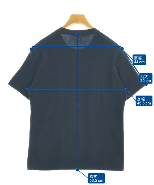 three dots（スリードッツ）Tシャツ・カットソー 紺 サイズ:M メンズ/2200690866230
