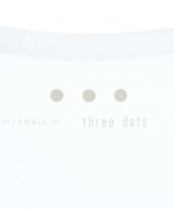 three dots（スリードッツ）Tシャツ・カットソー 白 サイズ:S レディース/2200692080047