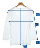 three dots（スリードッツ）Tシャツ・カットソー 白 サイズ:S レディース/2200692080047