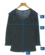 three dots（スリードッツ）Tシャツ・カットソー 黒 サイズ:S レディース/2200692080054