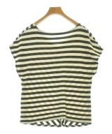 three dots（スリードッツ）Tシャツ・カットソー カーキ サイズ:M レディース/2200696752032