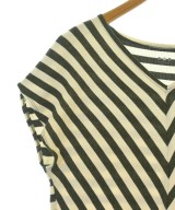 three dots（スリードッツ）Tシャツ・カットソー カーキ サイズ:M レディース/2200696752032