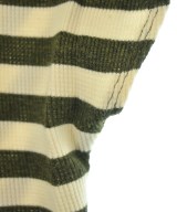 three dots（スリードッツ）Tシャツ・カットソー カーキ サイズ:M レディース/2200696752032