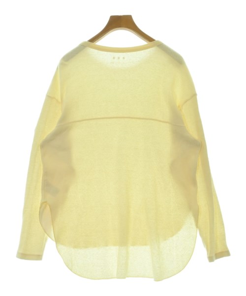 three dots（スリードッツ）Tシャツ・カットソー 黄 サイズ:XS レディース/2200696769030