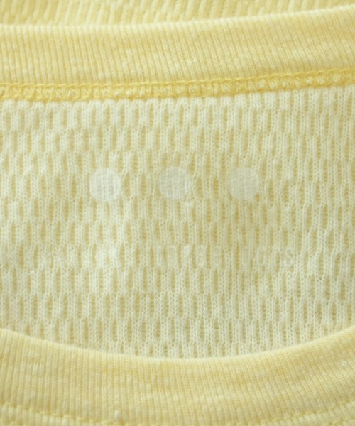 three dots（スリードッツ）Tシャツ・カットソー 黄 サイズ:XS レディース/2200696769030