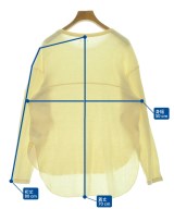 three dots（スリードッツ）Tシャツ・カットソー 黄 サイズ:XS レディース/2200696769030