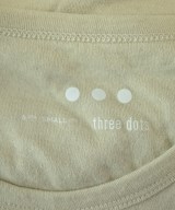 three dots（スリードッツ）Tシャツ・カットソー ベージュ サイズ:S レディース/2200696769047