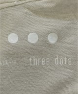 three dots（スリードッツ）カジュアルシャツ グレー サイズ:S レディース/2200694326068