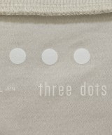 three dots（スリードッツ）Tシャツ・カットソー ベージュ サイズ:S レディース/2200694326112