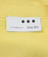 three dots（スリードッツ）カーディガン 黄 サイズ:XS レディース/2200699632034