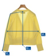 three dots（スリードッツ）カーディガン 黄 サイズ:XS レディース/2200699632034