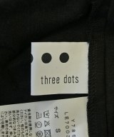 three dots（スリードッツ）ジャケット 黒 サイズ:S レディース/2200649382064