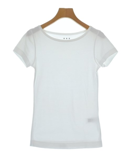three dots(スリードッツ)Tシャツ・カットソー 白 サイズ:S/2200651331241