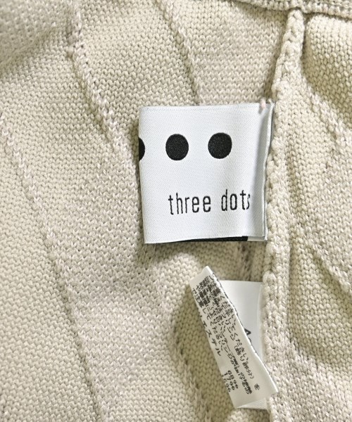 three dots（スリードッツ）ロング・マキシ丈スカート グレー サイズ:S レディース/2200656786022