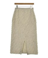 three dots（スリードッツ）ロング・マキシ丈スカート グレー サイズ:S レディース/2200656786022