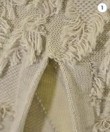 three dots（スリードッツ）ロング・マキシ丈スカート グレー サイズ:S レディース/2200656786022