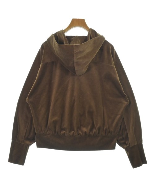 three dots（スリードッツ）パーカー 茶 サイズ:S レディース/2200656786039