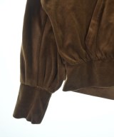 three dots（スリードッツ）パーカー 茶 サイズ:S レディース/2200656786039