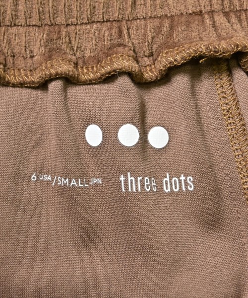 three dots（スリードッツ）ロング・マキシ丈スカート 茶 サイズ:S レディース/2200656786046