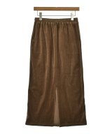 three dots（スリードッツ）ロング・マキシ丈スカート 茶 サイズ:S レディース/2200656786046