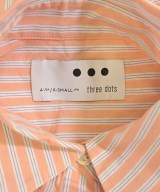 three dots（スリードッツ）カジュアルシャツ オレンジ サイズ:XS レディース/2200656786053