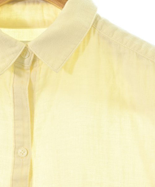 three dots（スリードッツ）カジュアルシャツ 黄 サイズ:-(M位) レディース/2200656786060