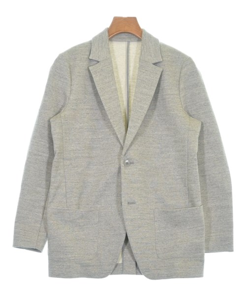 three dots(スリードッツ)ジャケット グレー サイズ:S/2200651611060