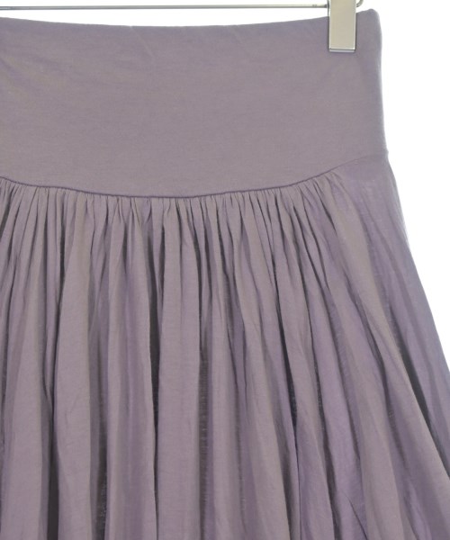 three dots（スリードッツ）ロング・マキシ丈スカート 紫 サイズ:XS レディース/2200652953077