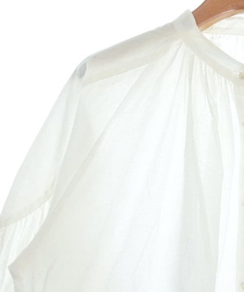 three dots（スリードッツ）カジュアルシャツ 白 サイズ:S レディース/2200655815167