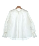 three dots（スリードッツ）カジュアルシャツ 白 サイズ:S レディース/2200655815167