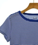 three dots（スリードッツ）Tシャツ・カットソー 青 サイズ:S レディース/2200658782107