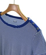 three dots（スリードッツ）Tシャツ・カットソー 青 サイズ:S レディース/2200658782107