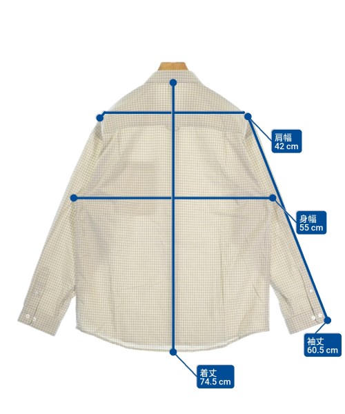 -（ソノタ）カジュアルシャツ ベージュ サイズ:L メンズ/2200659806086