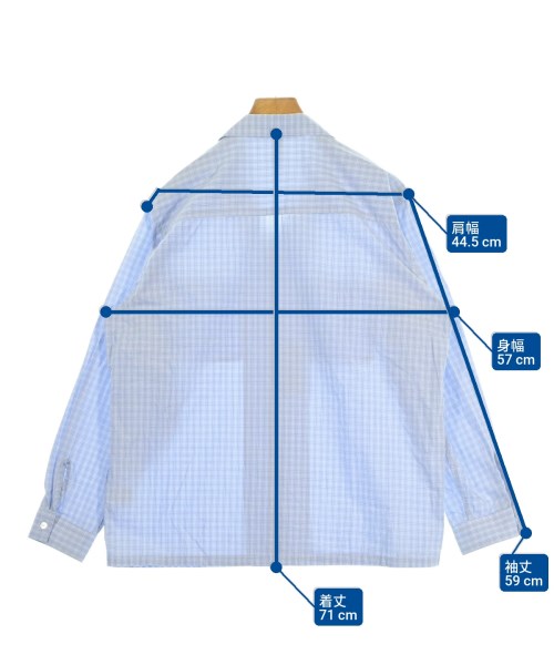 -（ソノタ）カジュアルシャツ 青 サイズ:L メンズ/2200659806093