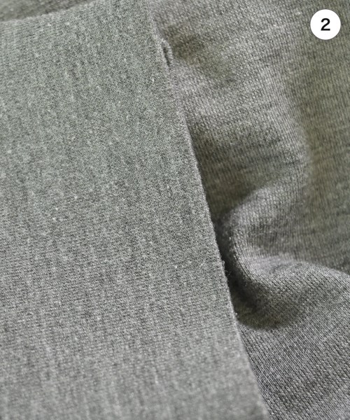 three dots（スリードッツ）Tシャツ・カットソー グレー サイズ:M メンズ/2200710815064