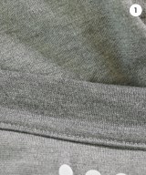 three dots（スリードッツ）Tシャツ・カットソー グレー サイズ:M メンズ/2200710815064