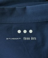 three dots（スリードッツ）ポロシャツ 紺 サイズ:M メンズ/2200704701762
