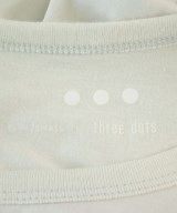 three dots（スリードッツ）Tシャツ・カットソー 白 サイズ:S レディース/2200708917046
