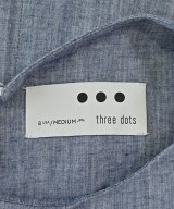 three dots（スリードッツ）ワンピース 青 サイズ:XS レディース/2200714892047