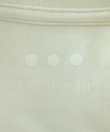 three dots（スリードッツ）Tシャツ・カットソー 白 サイズ:S メンズ/2200714417028