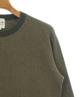 three dots（スリードッツ）Tシャツ・カットソー カーキ サイズ:M メンズ/2200715096062