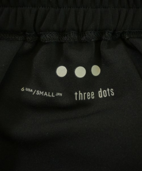 three dots（スリードッツ）ロング・マキシ丈スカート 黒 サイズ:S レディース/2200643264021