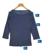 three dots（スリードッツ）Tシャツ・カットソー 紺 サイズ:S レディース/2200631396246