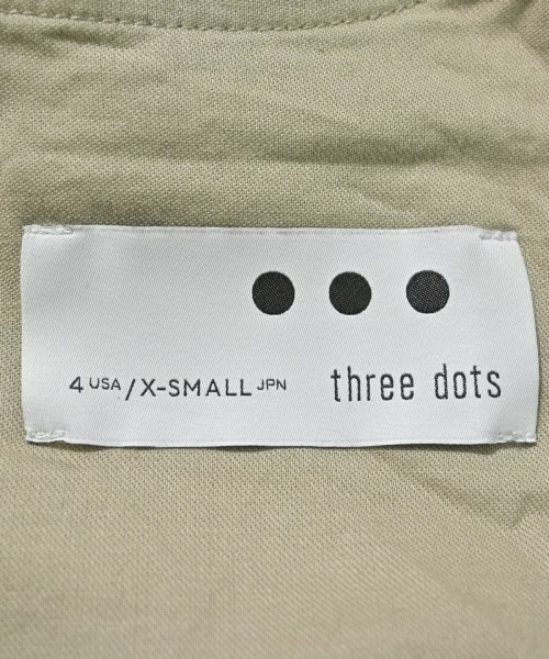 three dots（スリードッツ）その他 ベージュ サイズ:XS レディース/2200648863021
