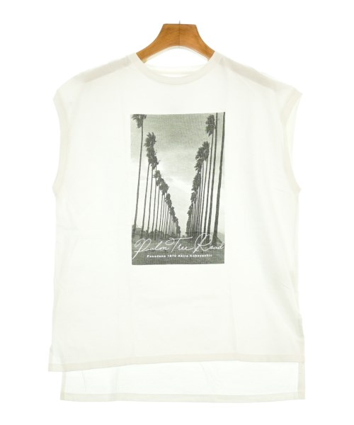 three dots(スリードッツ)ノースリーブ 白 サイズ:36(S位)/2200633354206