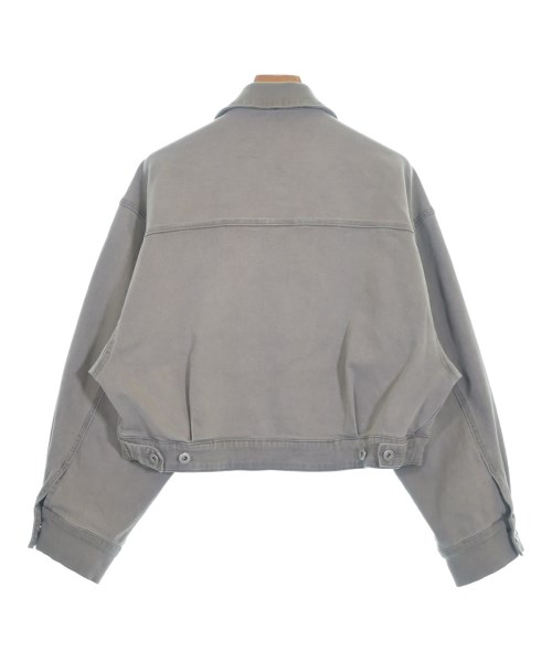 three dots（スリードッツ）デニムジャケット グレー サイズ:F レディース/2200651385015
